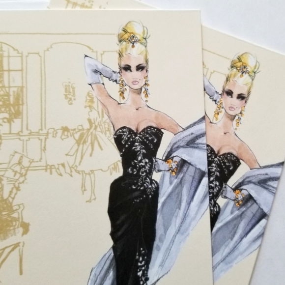❗Barbie Notecards and Envelope Set By Robert Best❗ - Picture 1 of 4